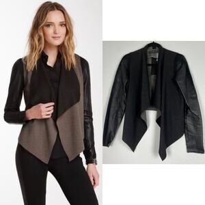 Stella & Jamie | 100% Genuine Leather Whimsigoth Boho Black Gray Jacket S